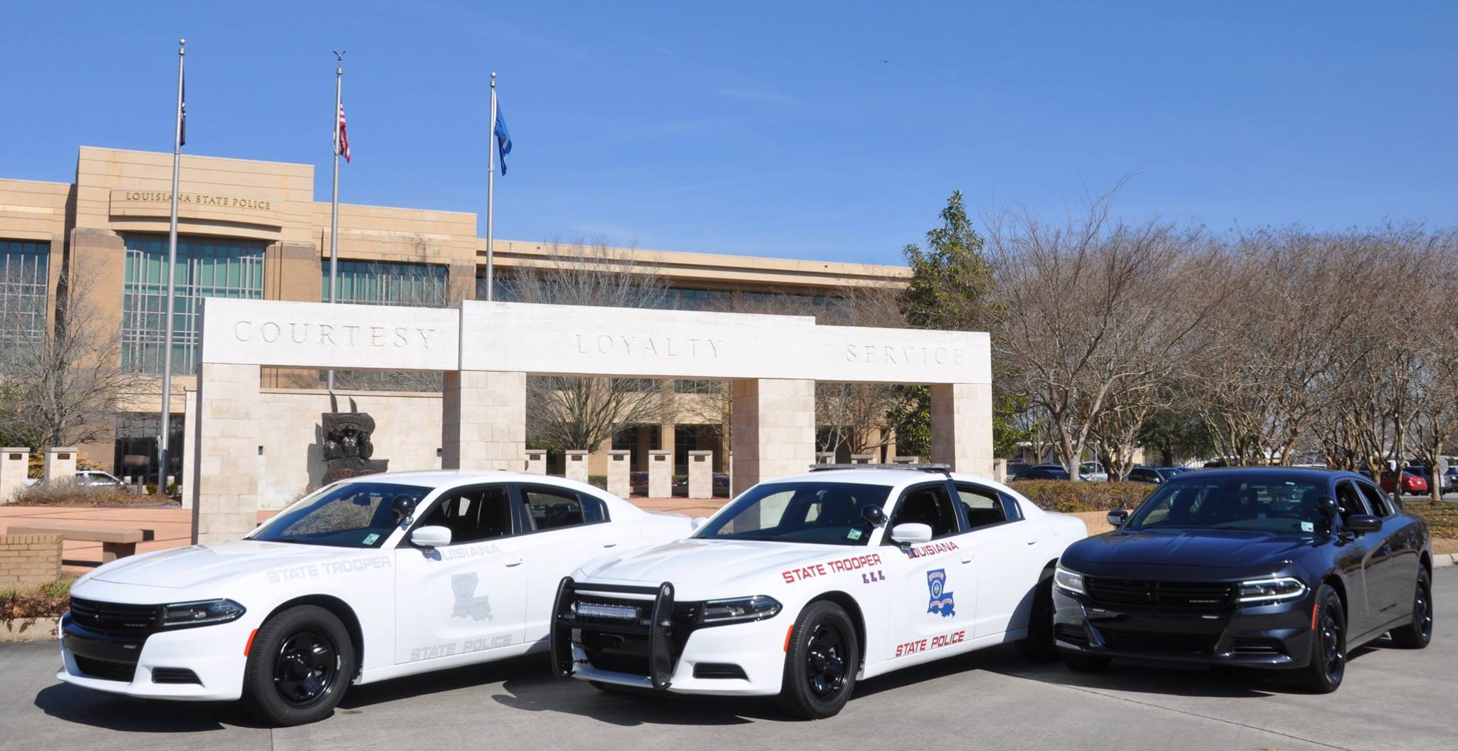 Dodge Charger Pursuit Louisiana State Police Partners